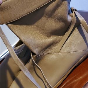 Peter pan taupe bootie w straps 7.5 B